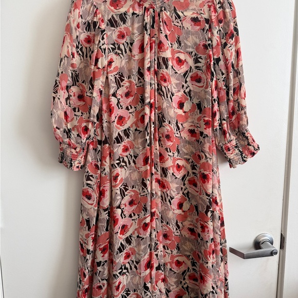 byTIMO Smocked High Neck Floral Dress - Picture 2 of 9
